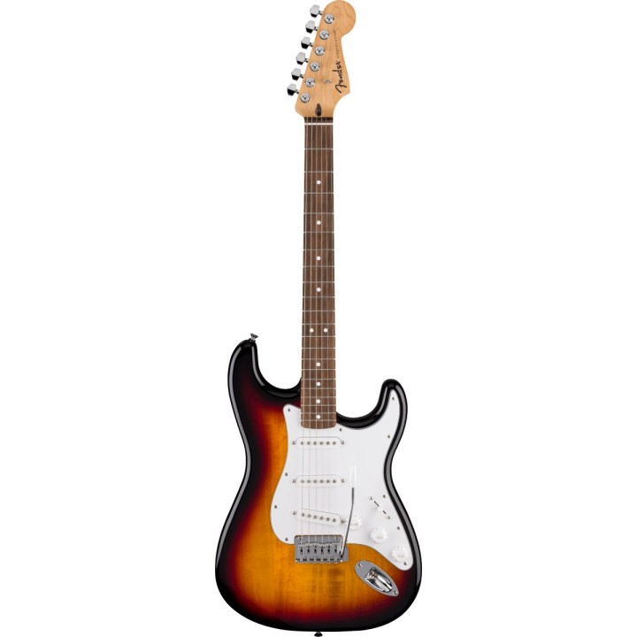 FENDER - Standard Stratocaster, Laurel Fingerboard, White Pickguard, 3-Color Sunburst