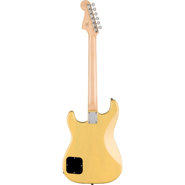 Squier | Paranormal Strat-O-Sonic, Laurel Fingerboard, Black Pickguard, Vintage Blonde Chitarra elettrica solid body 0377035507
