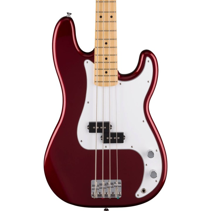 FENDER - Standard Precision Bass, Maple Fingerboard, White Pickguard, Candy Cola