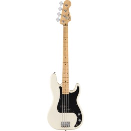 FENDER - Standard Precision Bass, Maple Fingerboard, Black Pickguard, Olympic White
