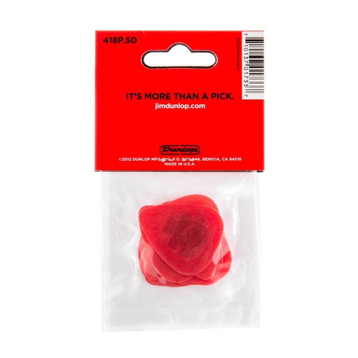 Dunlop | 418P Tortex Standard Red .50 12PZ