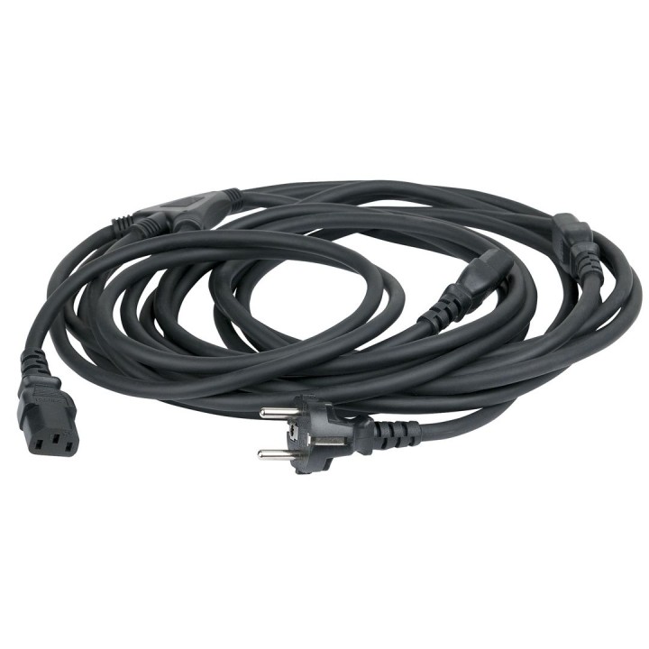 Acquista SHOWTEC SCHUKO TO IEC 3-WAY SPLITTER MKII online | Merula Strumenti Musicali