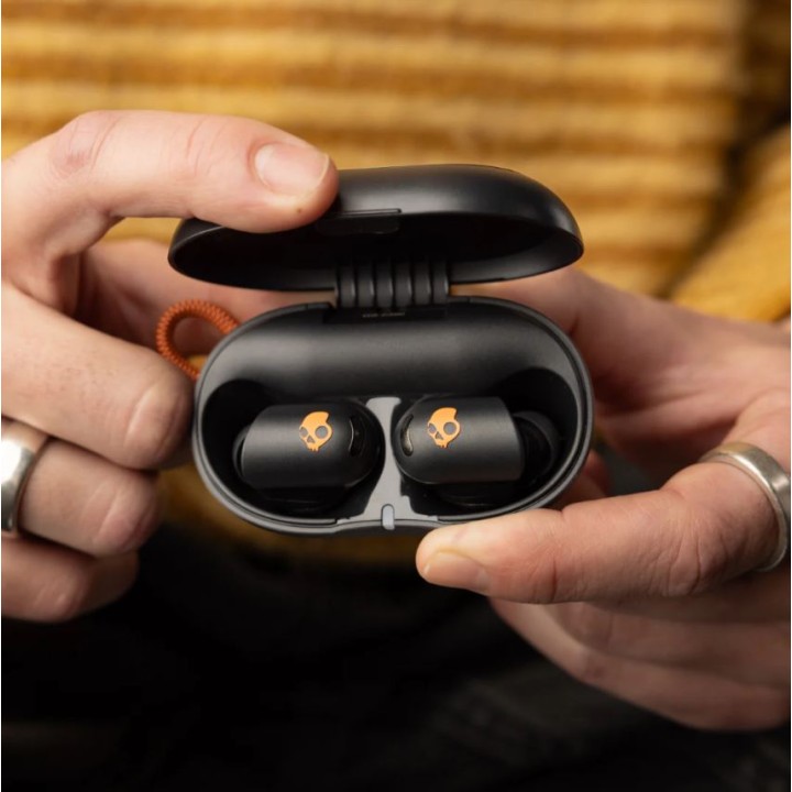 SKULLCANDY | SESH ANC ACTIVE TWS BLACK ORANGE