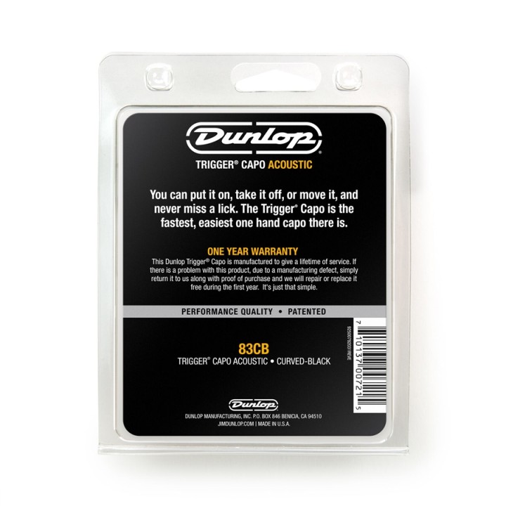 Dunlop | 83CB Curved Black
