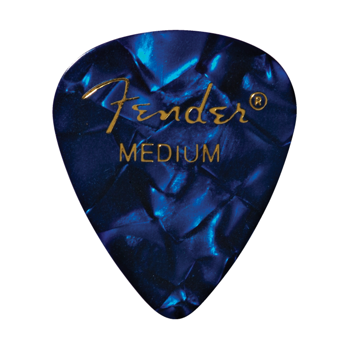 Fender | 1980351802 Blue Moto (12pk) Med Plettri