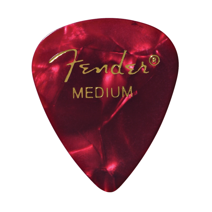 Fender | 1980351809 Red Moto (12pk) Med Plettri