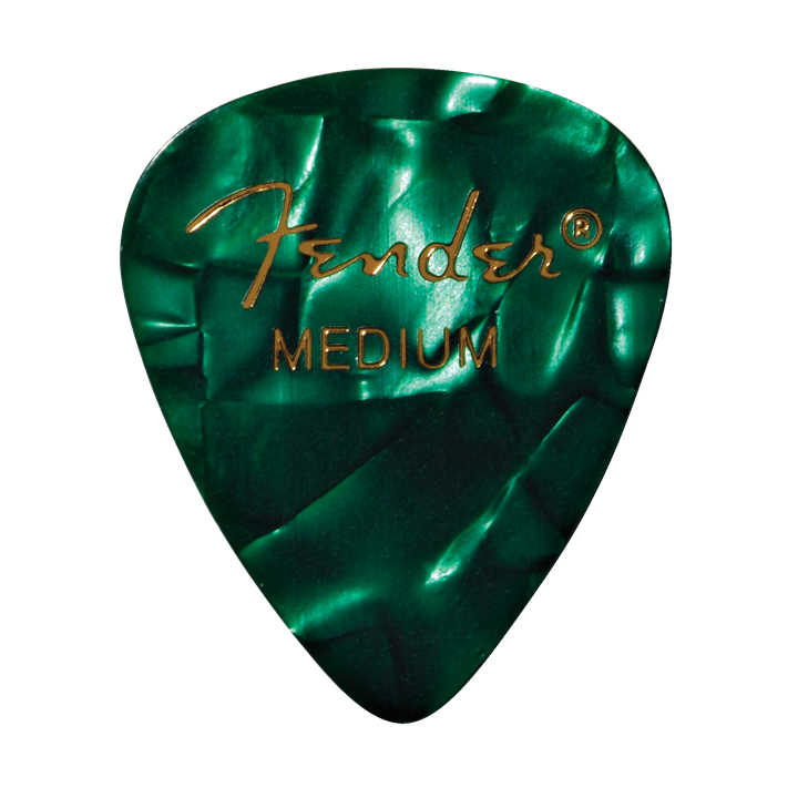 Fender | 1980351871 Green Moto (12pk) Med Plettri