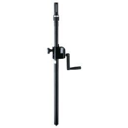 KONIG & MEYER - 21340-000-55 DISTANCE ROD WITH HAND CRANK AND RING LOCK BLACK