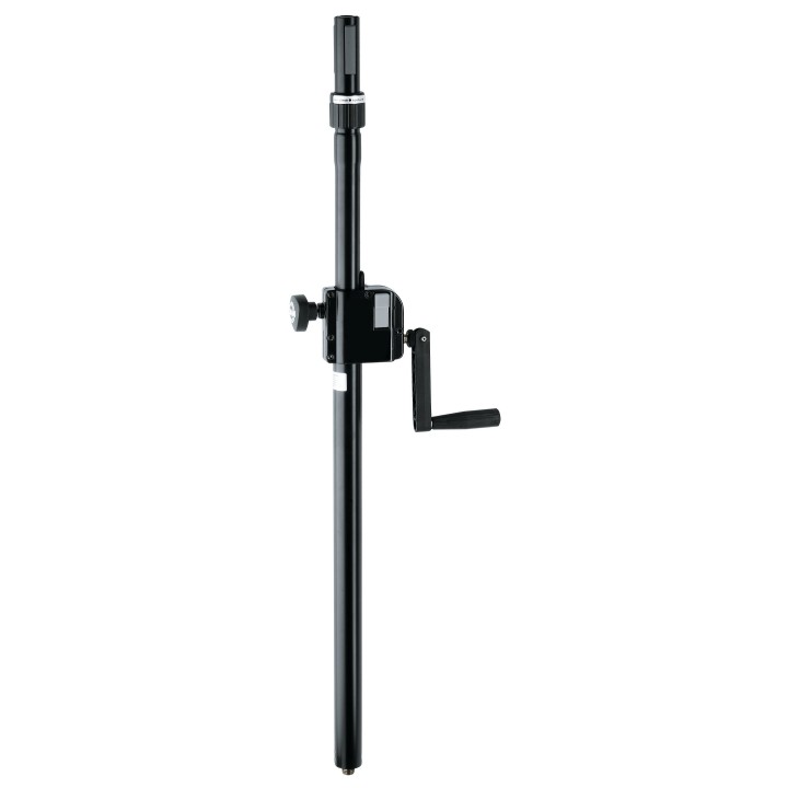 KONIG & MEYER - 21340-000-55 DISTANCE ROD WITH HAND CRANK AND RING LOCK BLACK