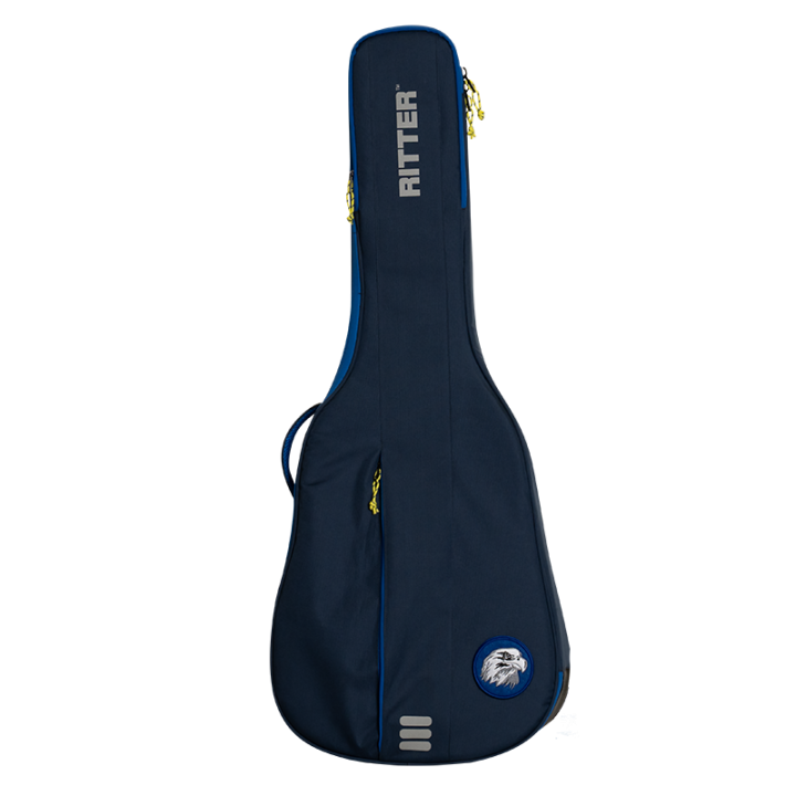 Ritter RGC3-D/ABL Carouge Custodia per chitarra Dreadnought, Blu Atlantico