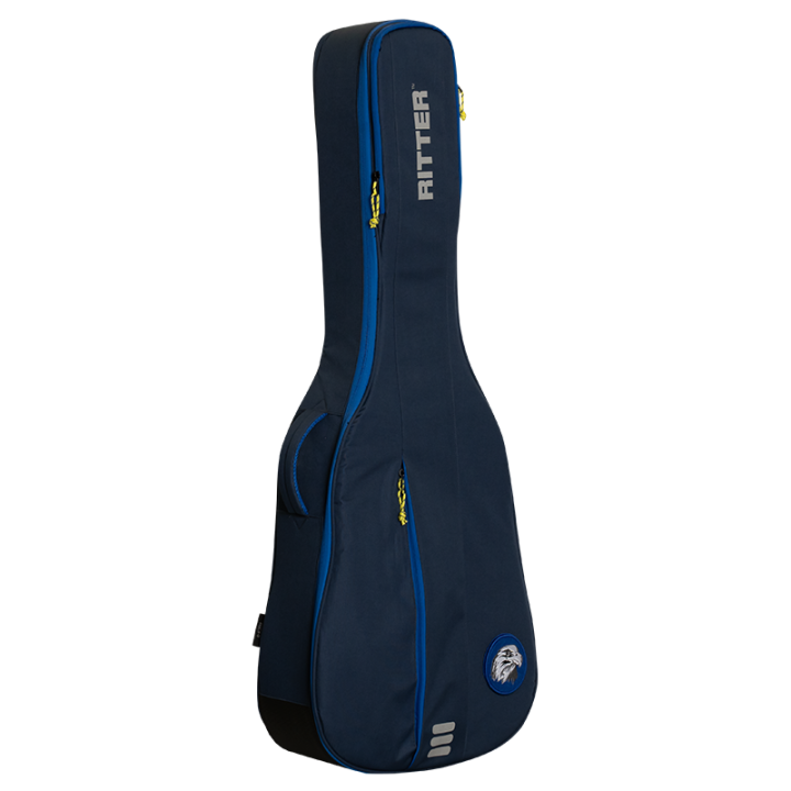 Ritter RGC3-D/ABL Carouge Custodia per chitarra Dreadnought, Blu Atlantico