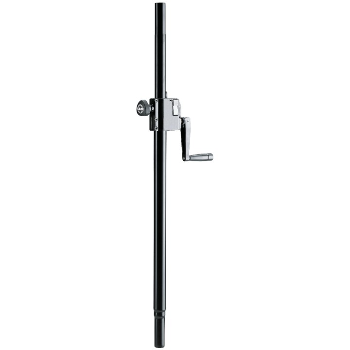 KONIG & MEYER - 21338-000-55 DISTANCE ROD WITH HAND CRANK BLACK