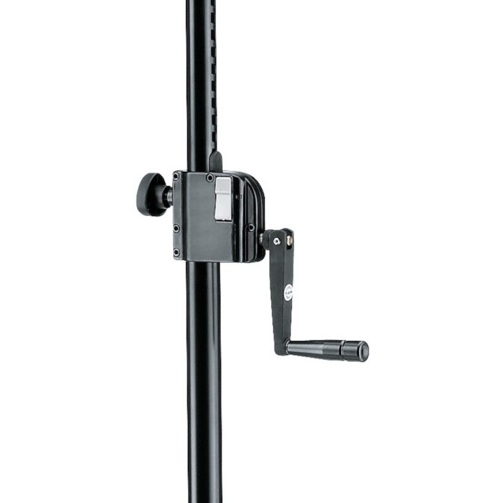 KONIG & MEYER - 21338-000-55 DISTANCE ROD WITH HAND CRANK BLACK