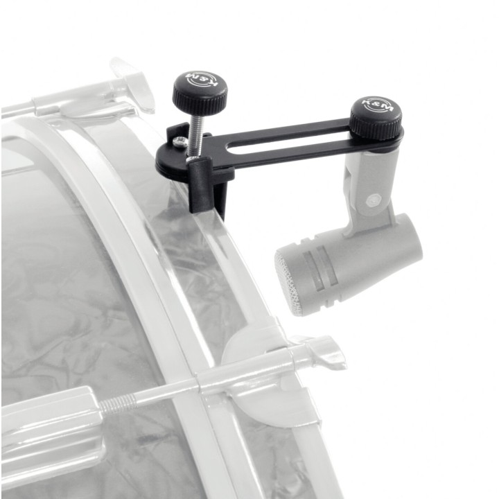 KONIG & MEYER - 24035-300-55 MICROPHONE HOLDER FOR DRUMS BLACK
