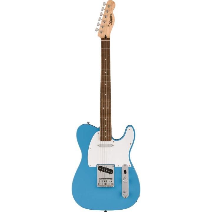 Squier - Sonic Telecaster, Laurel Fingerboard, White Pickguard, California Blue