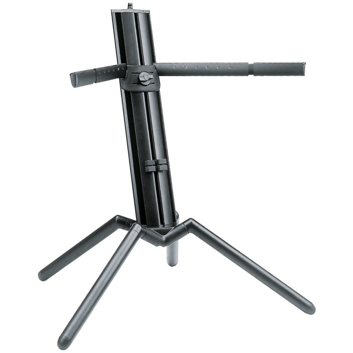 KONIG & MEYER - 18840-000-35 KEYBOARD STAND BABY-SPIDER PRO BLACK ANODIZED