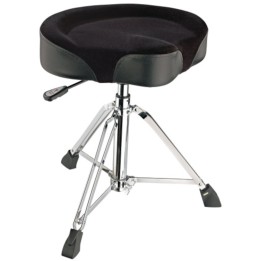Acquista KONIG & MEYER 14036-000-02 DRUMMER'S THRONE WITH PNEUMATIC SPRING BLACK VELVET online | Merula Strumenti Musicali