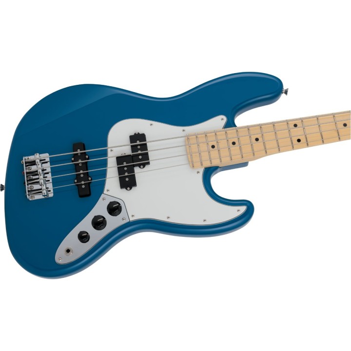 FENDER - 2024 Collection Made in Japan Hybrid II Jazz Bass PJ, Maple Fingerboard, Forest Blue