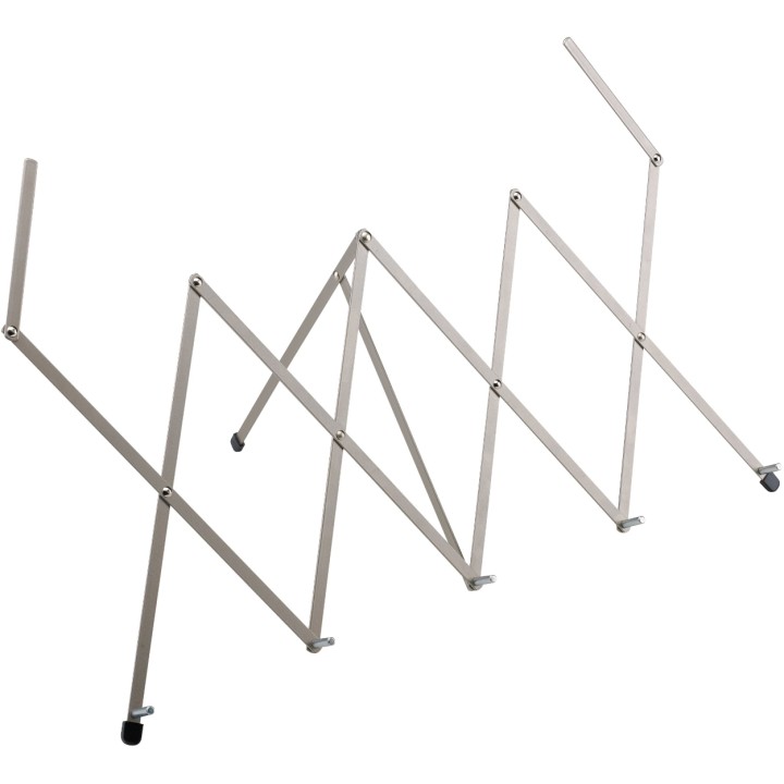 KONIG & MEYER - 12400-000-11: Leggio da tavolo espandibile e pieghevole con ferma spartiti.