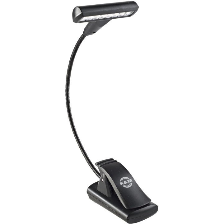 KONIG & MEYER - 12247-000-55 MUSIC STAND LIGHT T-MODEL LED FLEXLIGHT BLACK