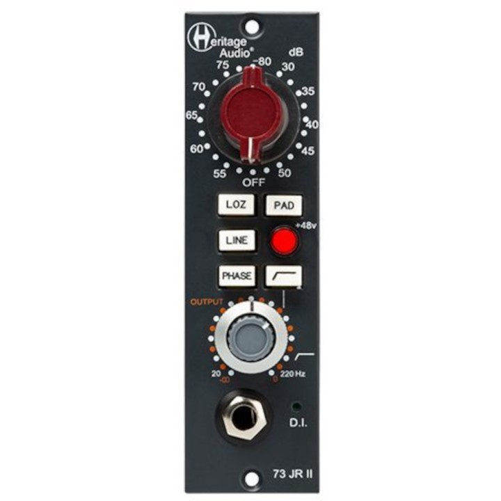 HERITAGE AUDIO - HA73JR II: Preamplificatore microfonico Serie 500