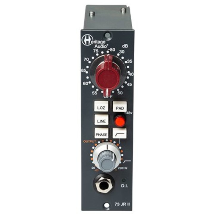 HERITAGE AUDIO - HA73JR II: Preamplificatore microfonico Serie 500