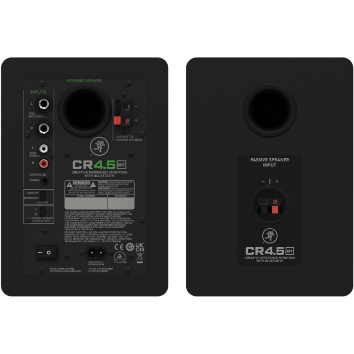 Mackie CR4.5BTMonitor da studio attivi Bluetooth