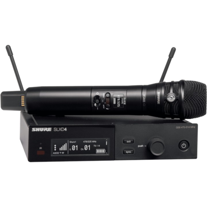 SHURE - SLXD24E/K8B-J53: Radiomicrofono digitale