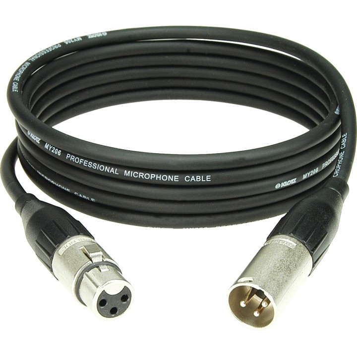 KLOTZ - M1K1FM01000: Cavo microfonico professionale XLR