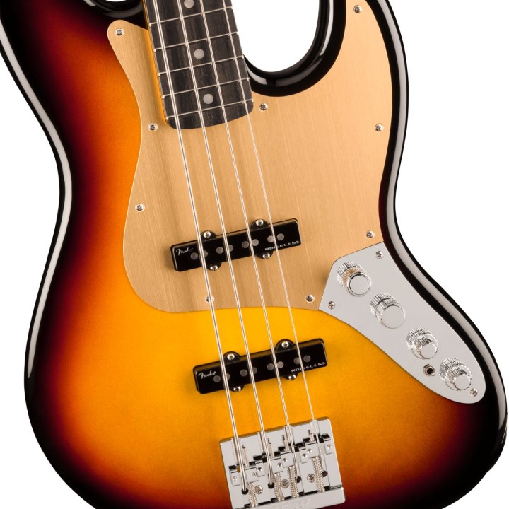 Fender American Ultra ii Jazz Bass, Ebony Fingerboard, Basso elettrico