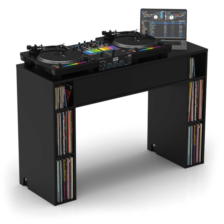 GLORIOUS - MODULAR MIX STATION BLACK: Mobile per DJ nero