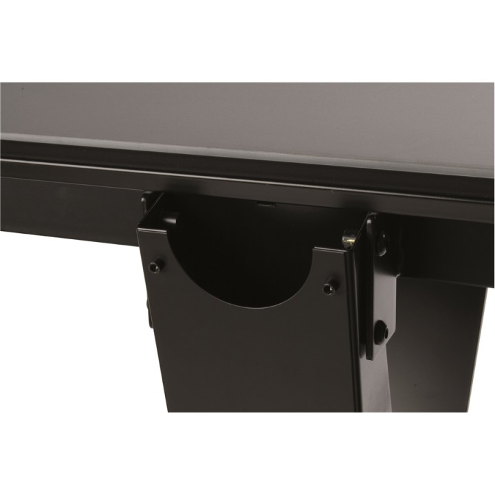 Quiklok - Z/460 Black Workstation a 3 Ripiani Finitura Black