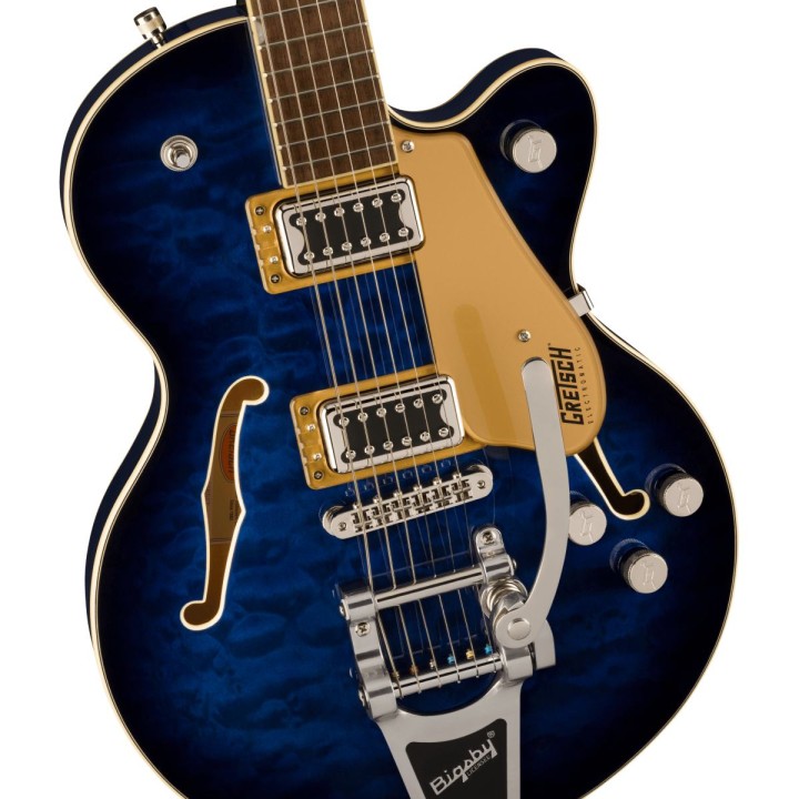 Gretsch G5655T-QM Electromatic Center Block JR QLT HDSN, chitarra elettrica semi-hollow body
