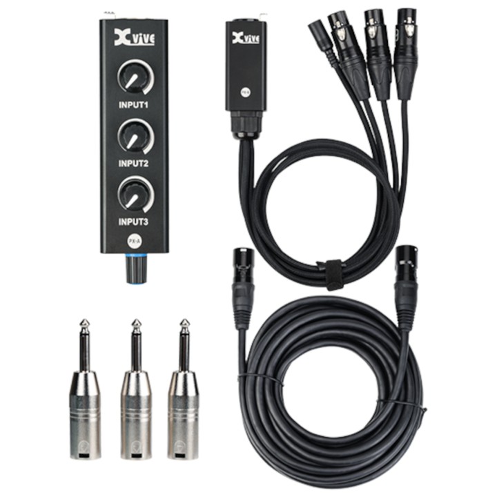 XVIVE - PX SYSTEM Sistema Mixer/Ampli per cuffia individuale