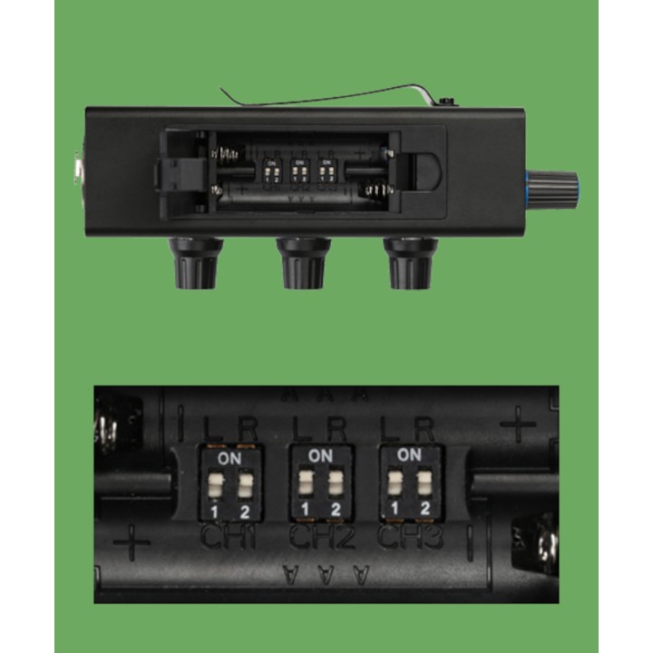 XVIVE - PX SYSTEM Sistema Mixer/Ampli per cuffia individuale
