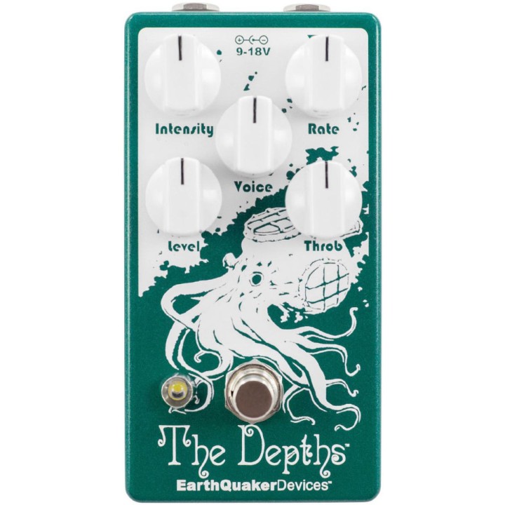 EarthQuaker Devices Depths V2, effetto a pedale Vibe e Rotary