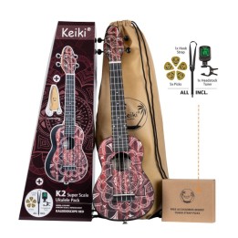 KEIKI - K2SS-RKC UKULELE PACK