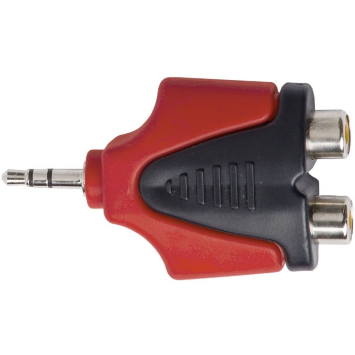 PROEL - AT128PRO: Adattatore professionale RCA-Mini Jack Stereo.