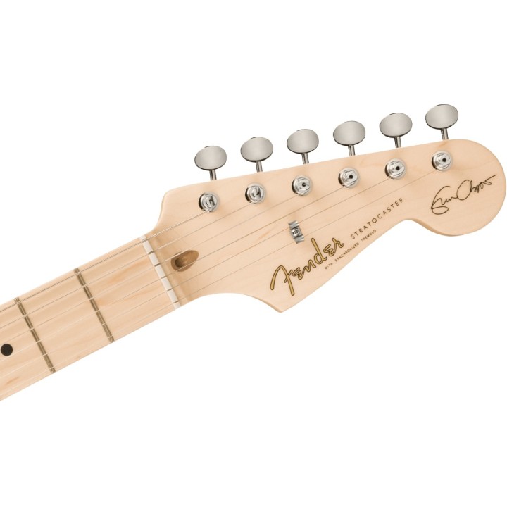 Fender Eric Clapton Stratocaster, Maple Fingerboard, Olympic White, Chitarra elettrica