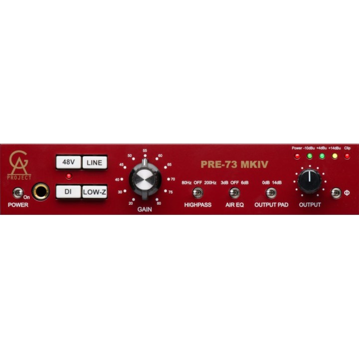 GOLDEN AGE - PRE-73 MKIV: Preamplificatore Microfonico e DI Box