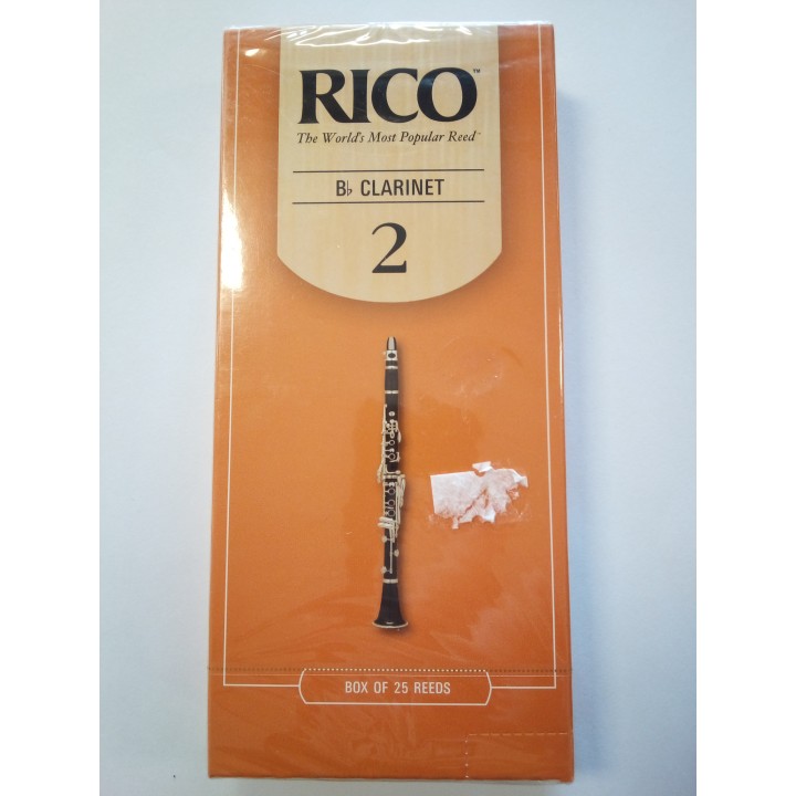 Acquista D'ADDARIO RICO ANCE CLARINETTO SIb 2 - RCA2520 CONF. 25 online | Merula Strumenti Musicali