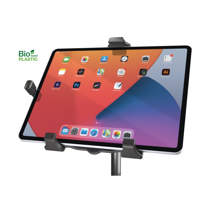 Acquista KONIG & MEYER 19744-000-55 TABLET PC STAND HOLDER BIOBASED BLACK online | Merula Strumenti Musicali