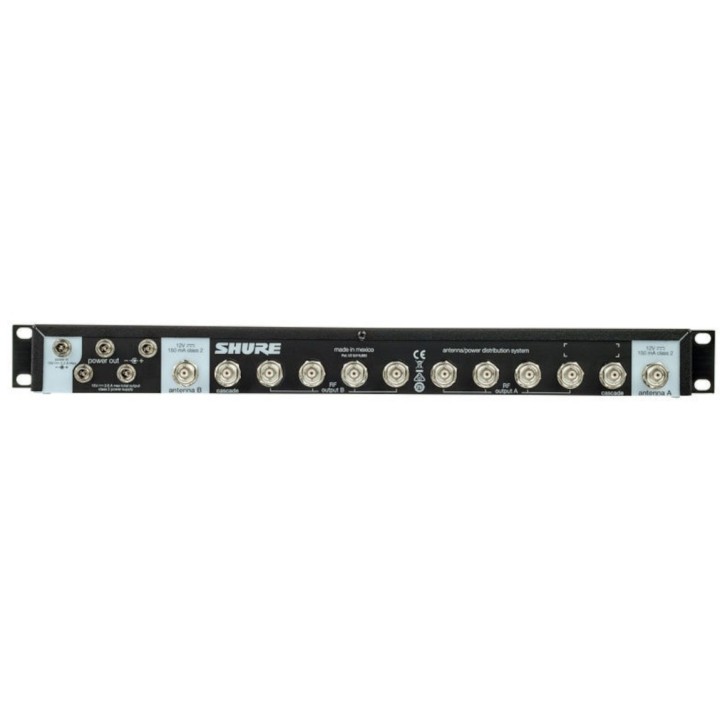 SHURE - UA844+SWB-E: Distributore Attivo d'Antenna Per 5 Ricevitori