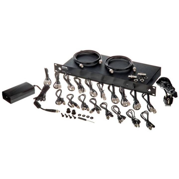 SHURE - UA844+SWB-E: Distributore Attivo d'Antenna Per 5 Ricevitori