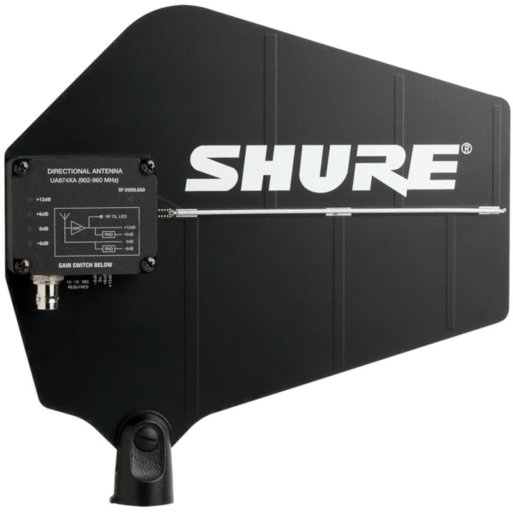 SHURE - UA874US: Antenna Direzionale Attiva UHF (470-698 MHZ)