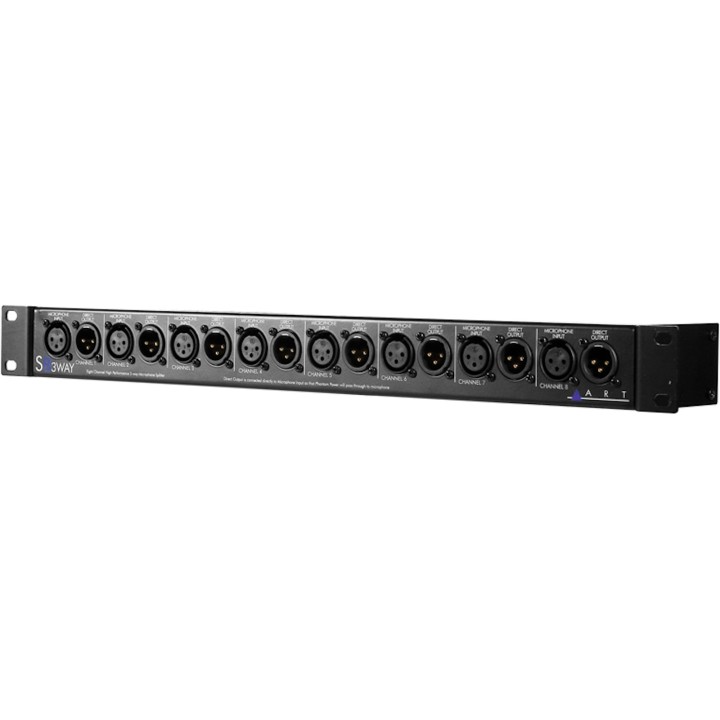 ART - S8-3WAY Splitter Microfono a 3 Vie, 8 Canali