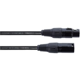 Cordial Elements EM 10 FM, cavo XLR bilanciato
