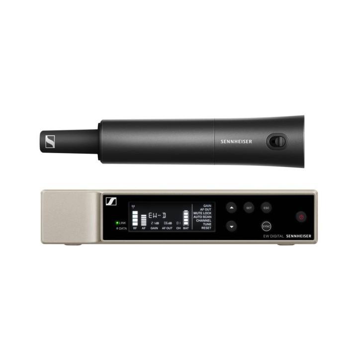 SENNHEISER - EW-D SKM-S BASE SET (R1-6): Kit trasmettitore palmare + ricevitore da tavolo