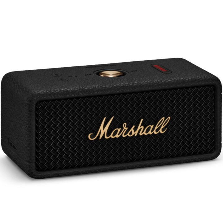 Marshall Emberton III Black & Brass cassa Bluetooth portatile