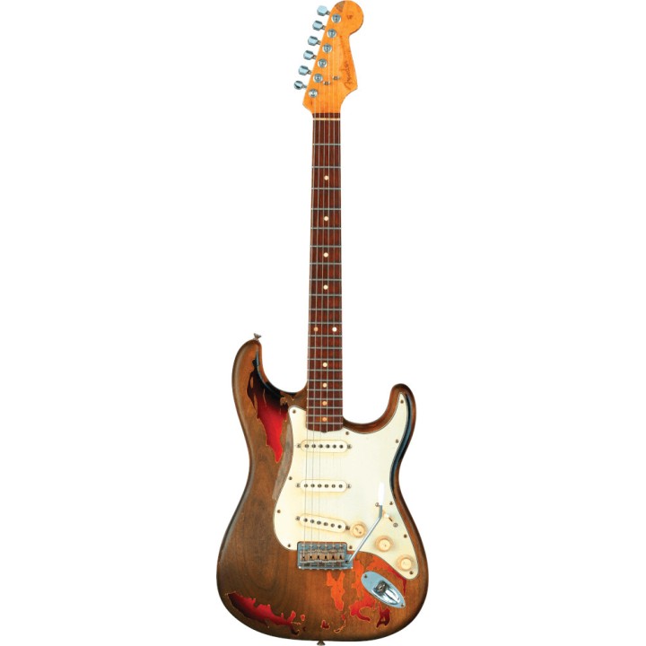 Fender | Rory Gallagher Signature Stratocaster Relic, Rosewood Fingerboard, 3-Color Sunburst Chitarra elettrica solid body